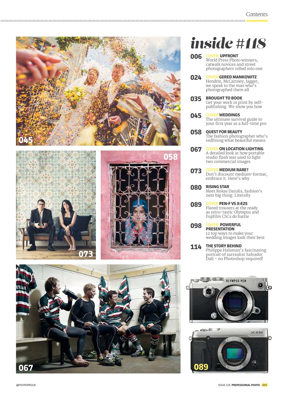 Professional Photo Preview Pages