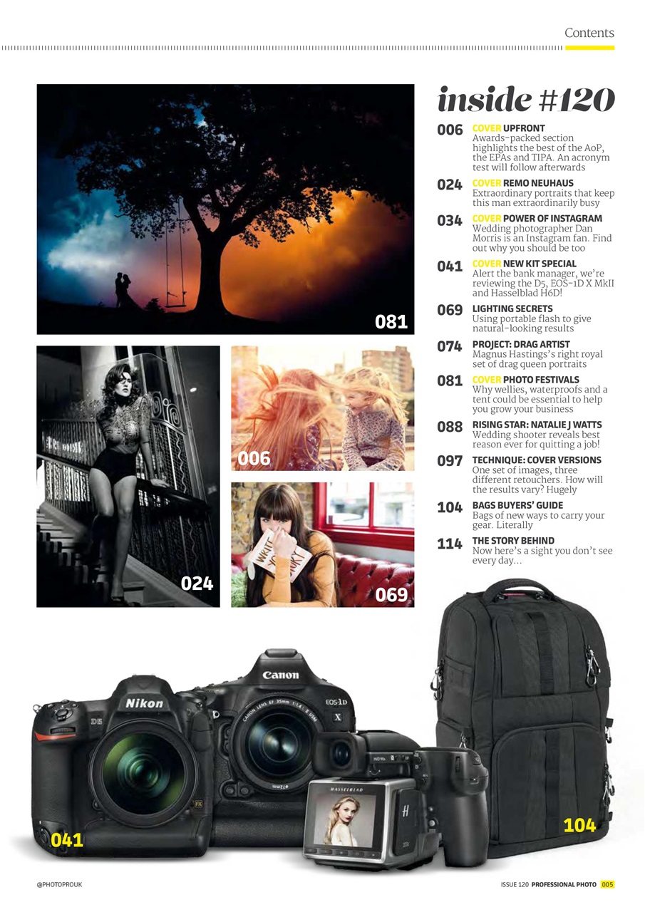 Professional Photo Preview Pages