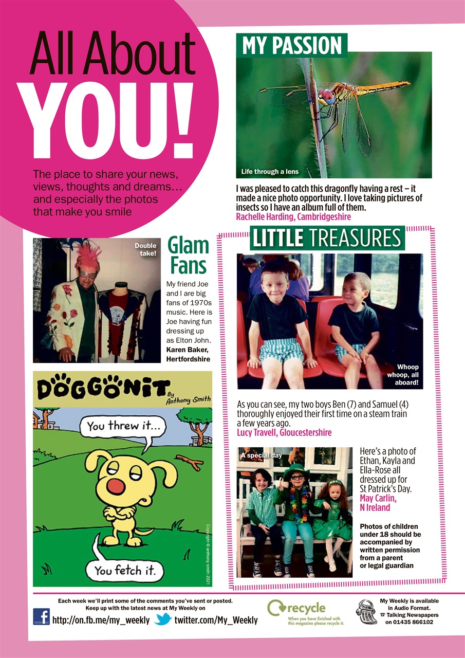 My Weekly Preview Pages