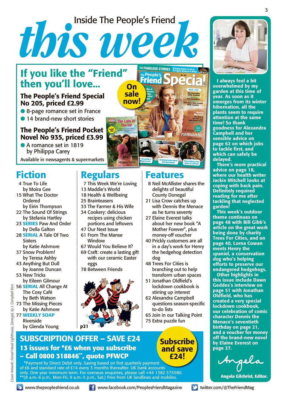 The People’s Friend Preview Pages