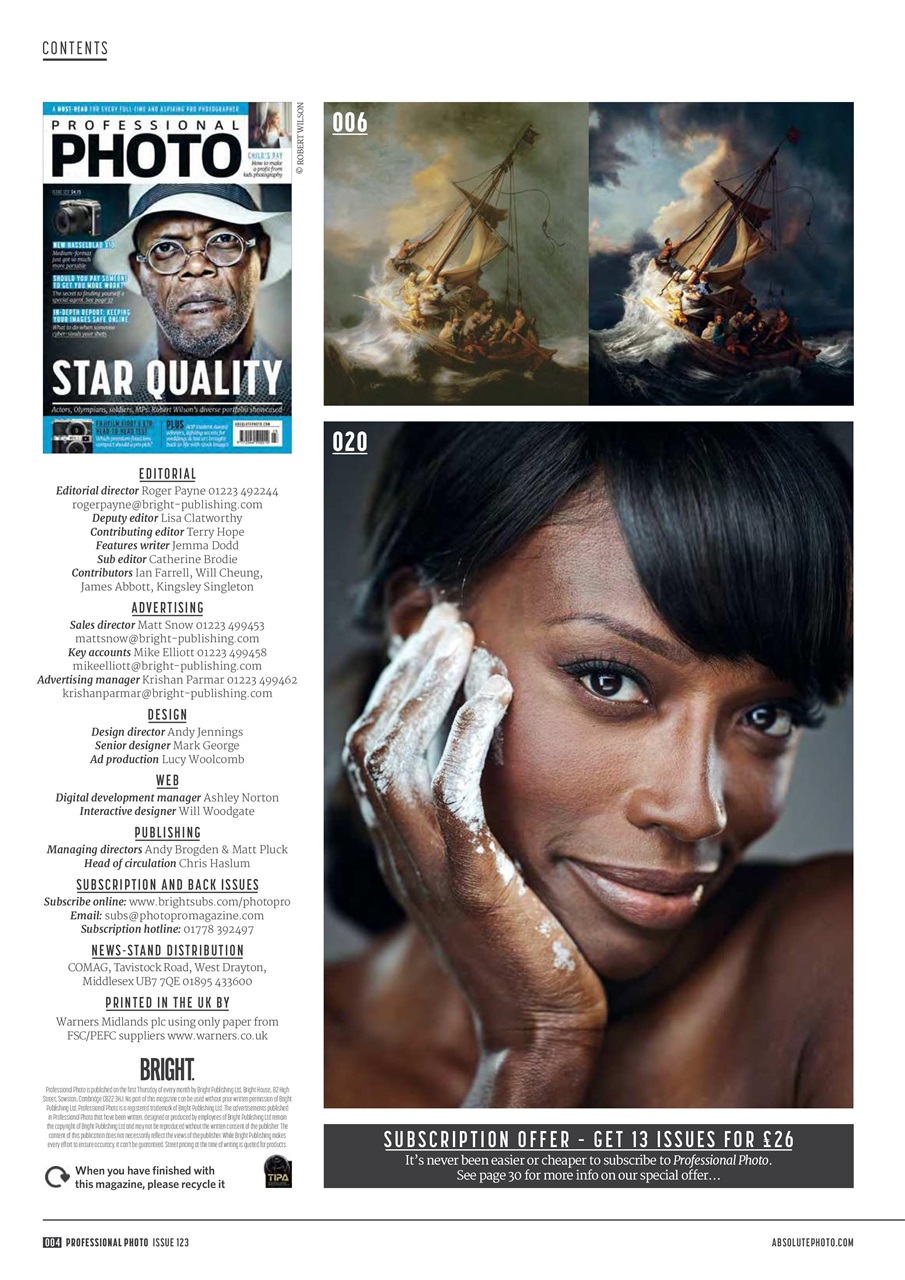 Professional Photo Preview Pages