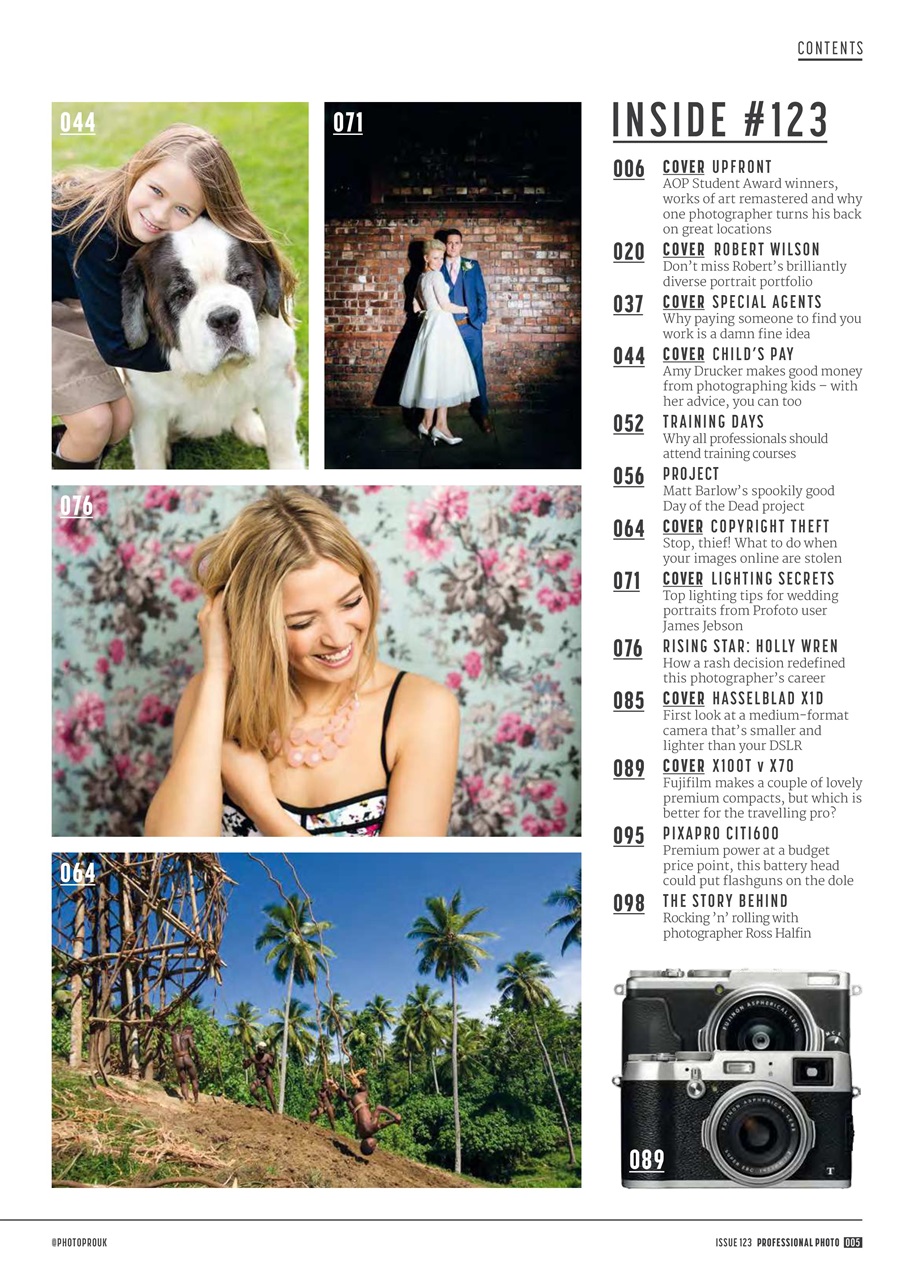 Professional Photo Preview Pages