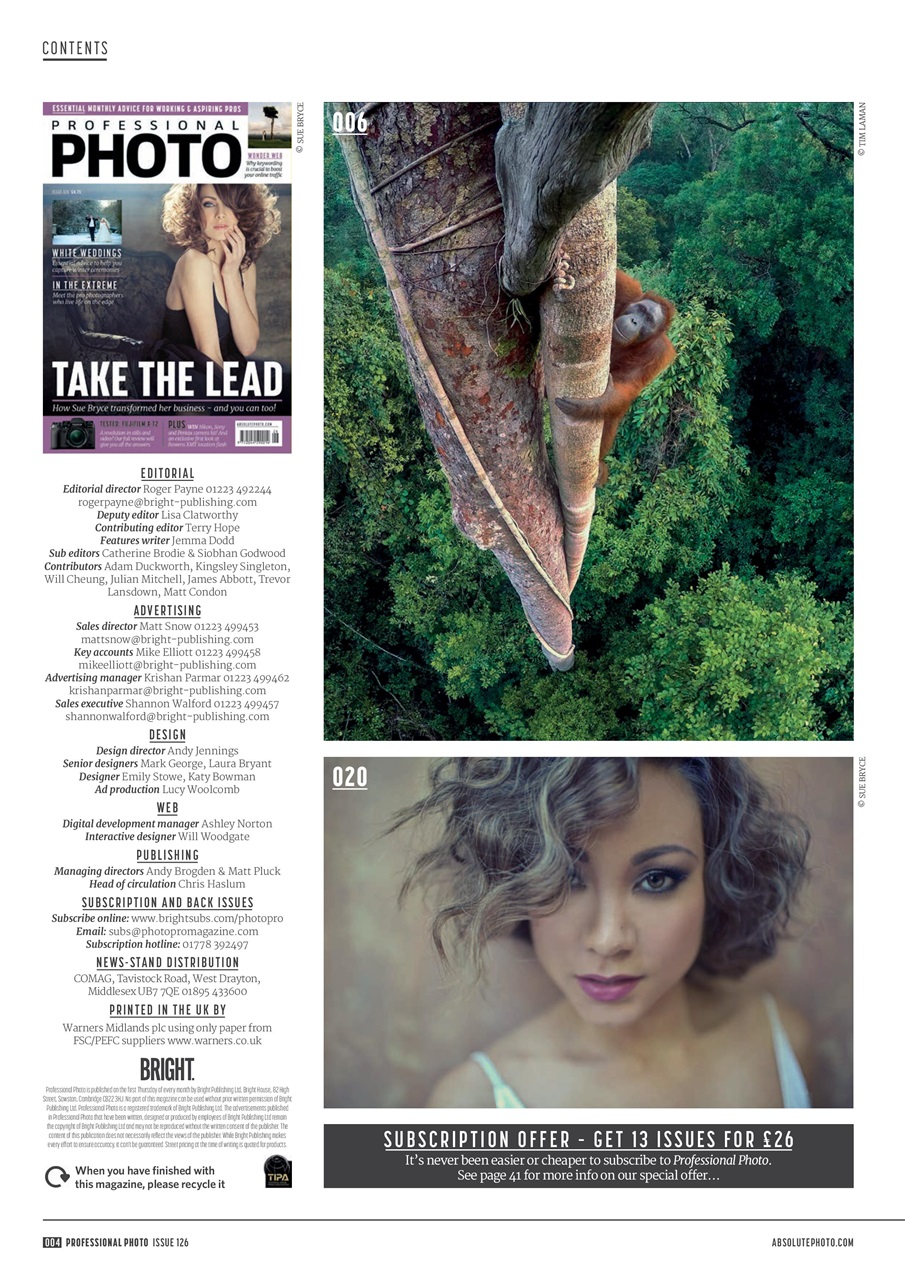 Professional Photo Preview Pages