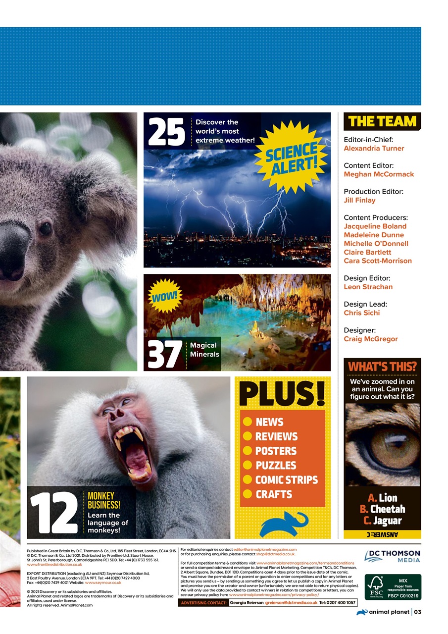 Animal Planet Kids Preview Pages