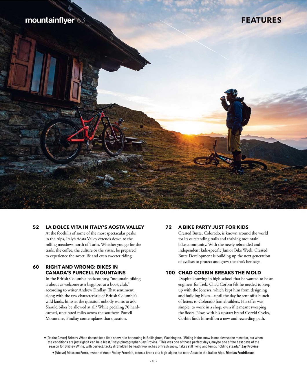 Mountain Flyer Preview Pages