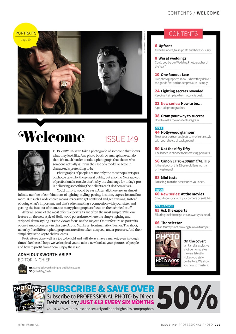 Professional Photo Preview Pages