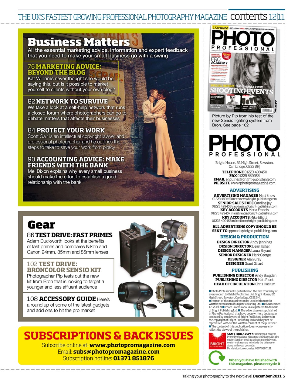 Professional Photo Preview Pages