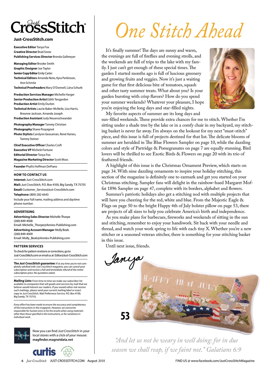 Just CrossStitch Preview Pages