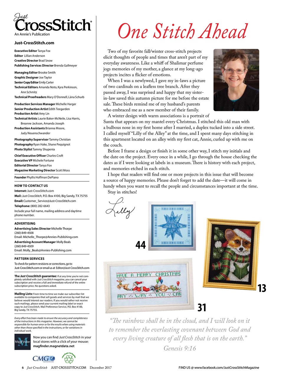 Just CrossStitch Preview Pages