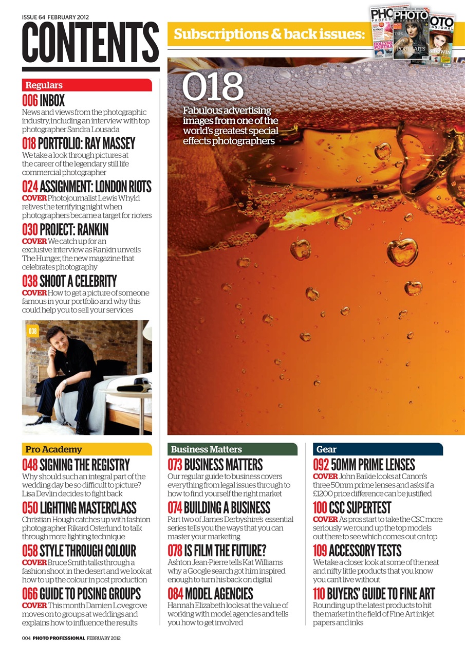 Professional Photo Preview Pages