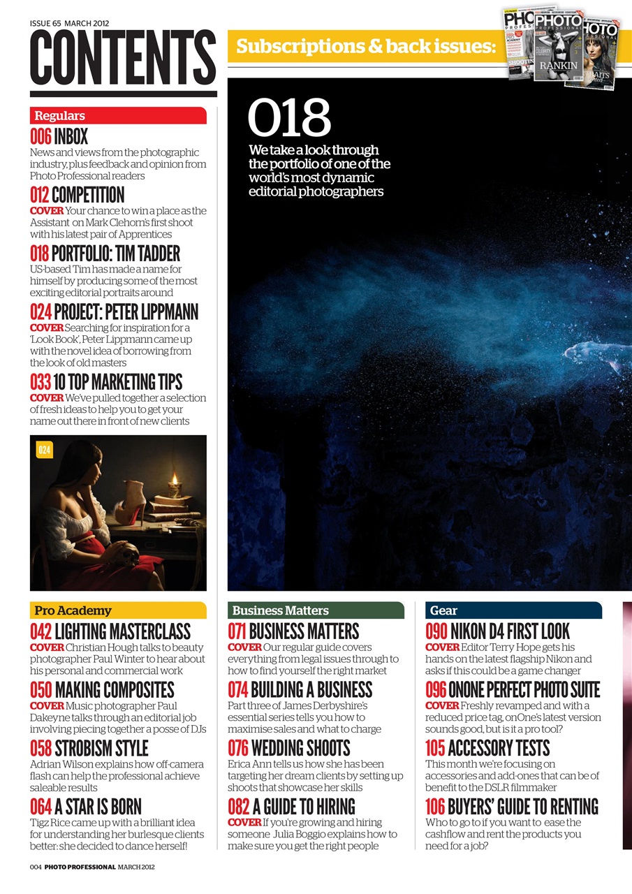 Professional Photo Preview Pages