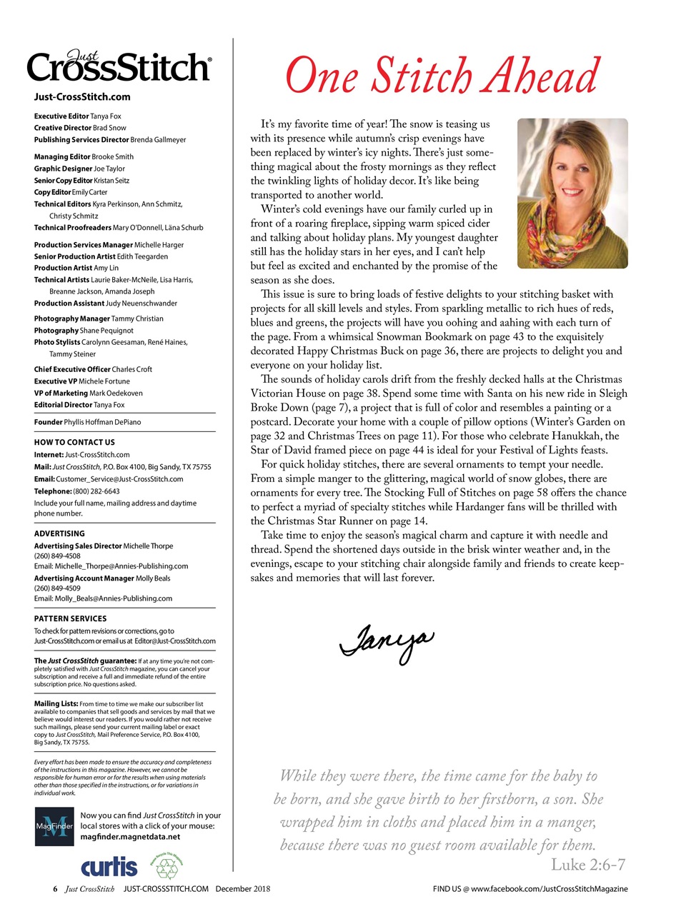 Just CrossStitch Preview Pages