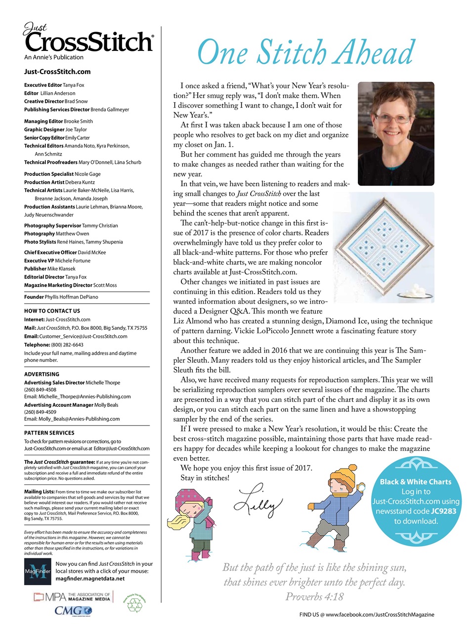 Just CrossStitch Preview Pages