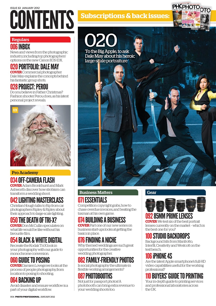 Professional Photo Preview Pages