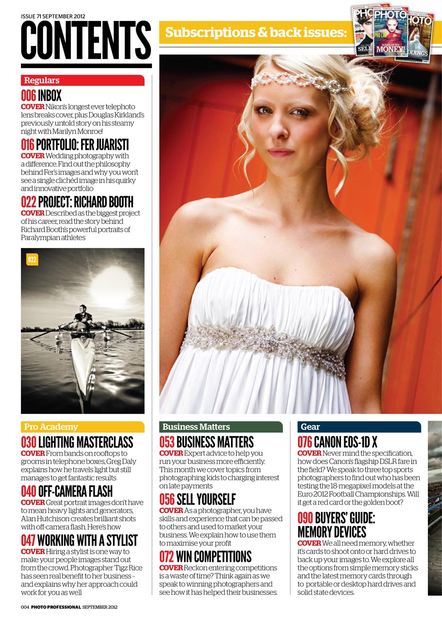 Professional Photo Preview Pages