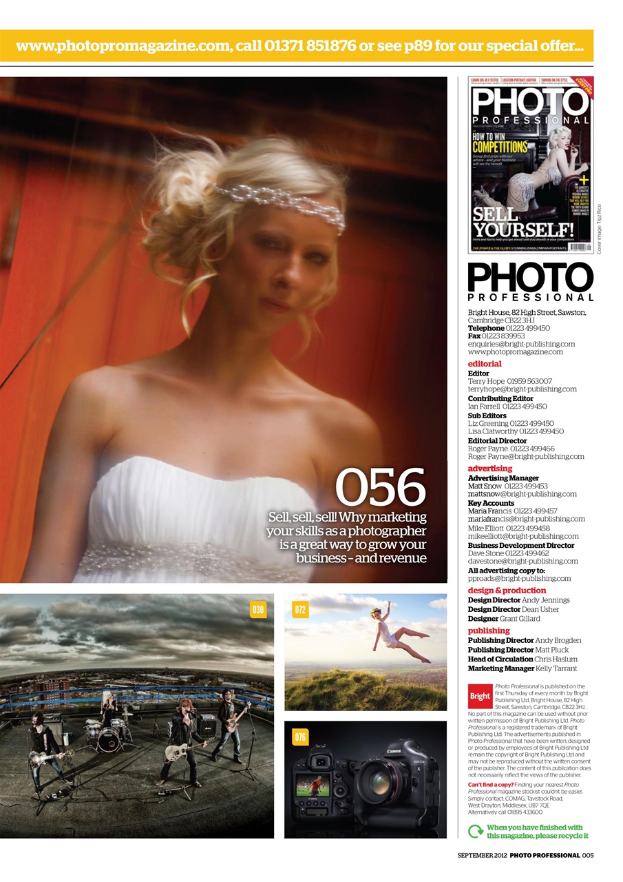 Professional Photo Preview Pages