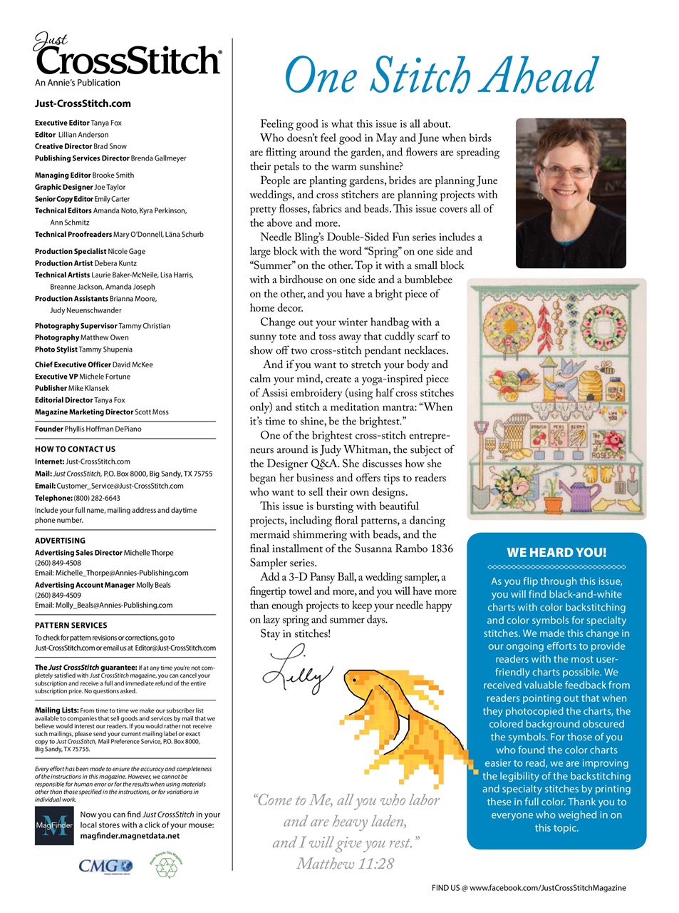 Just CrossStitch Preview Pages