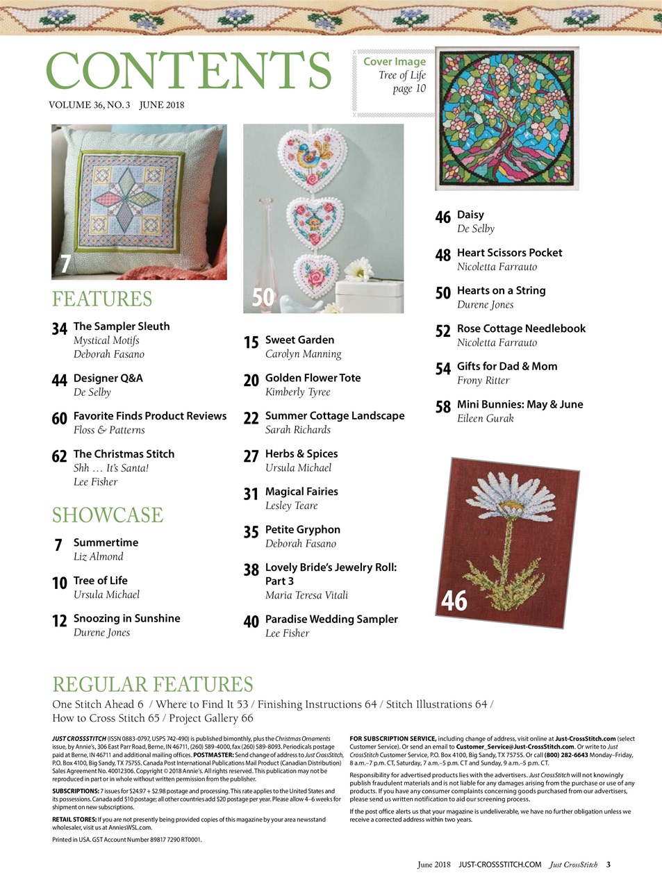 Just CrossStitch Preview Pages