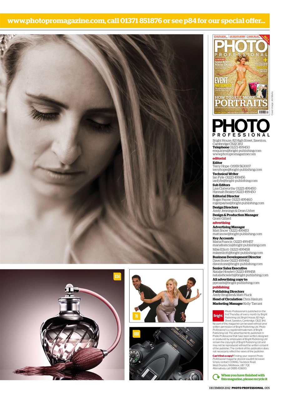 Professional Photo Preview Pages