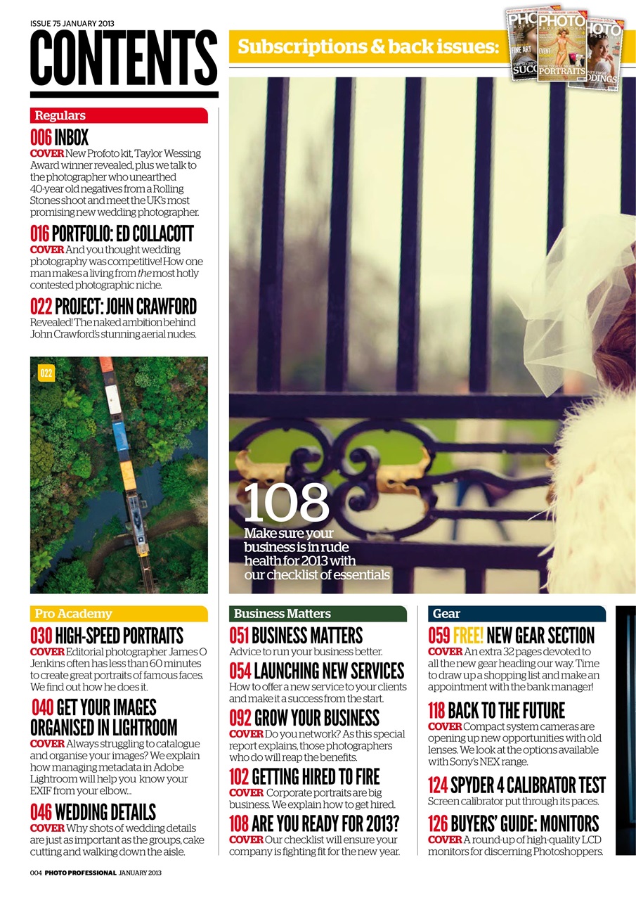 Professional Photo Preview Pages