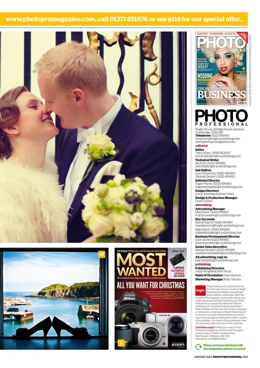 Professional Photo Preview Pages