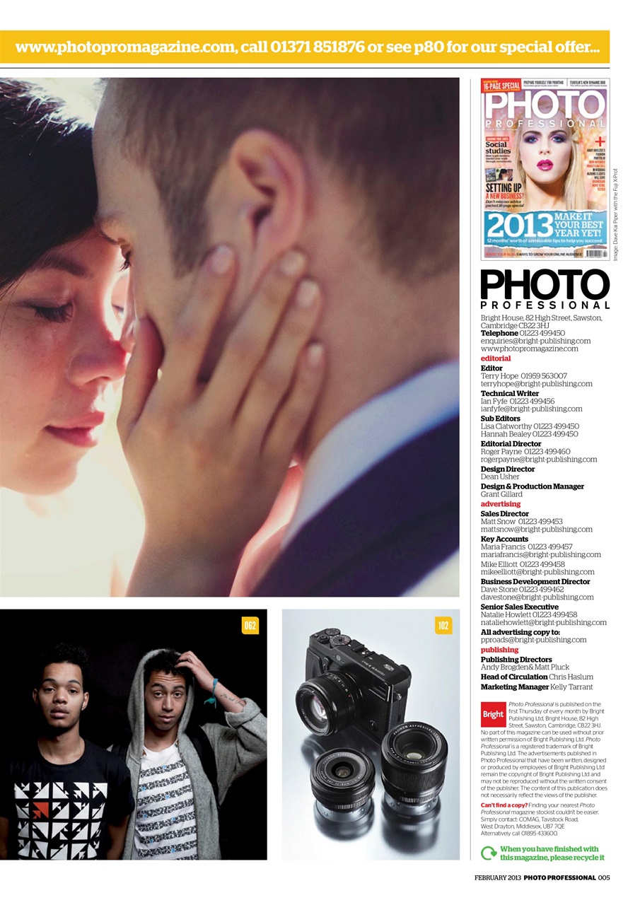 Professional Photo Preview Pages