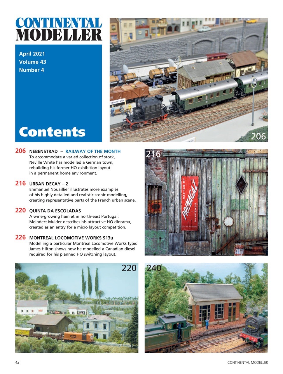 Continental Modeller Preview Pages