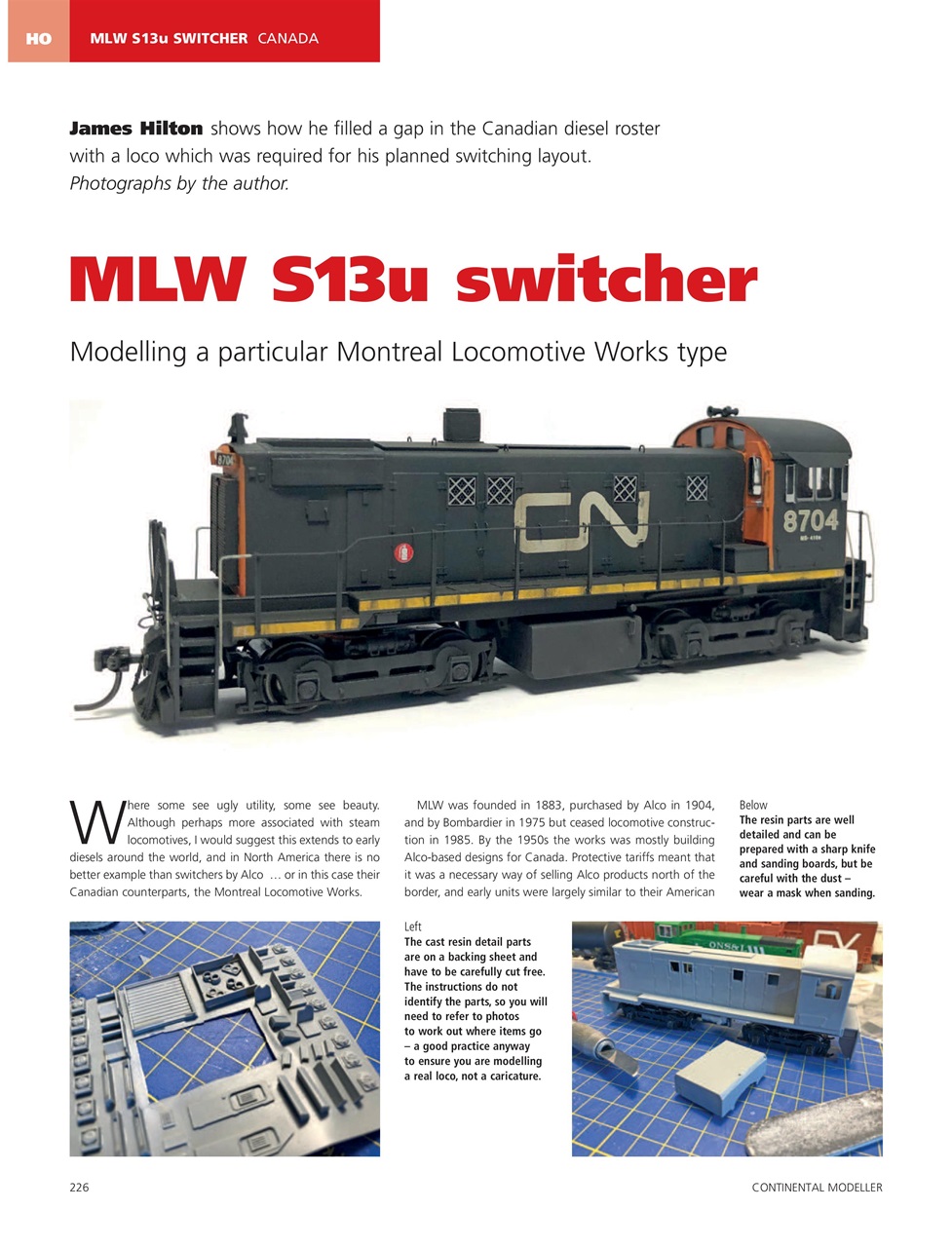 Continental Modeller Preview Pages