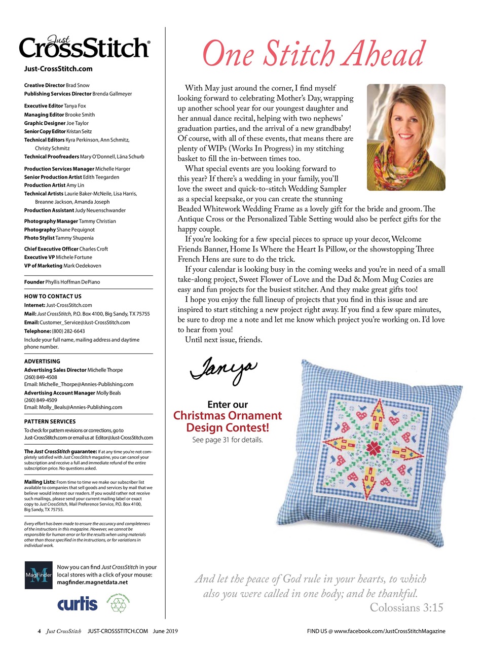 Just CrossStitch Preview Pages