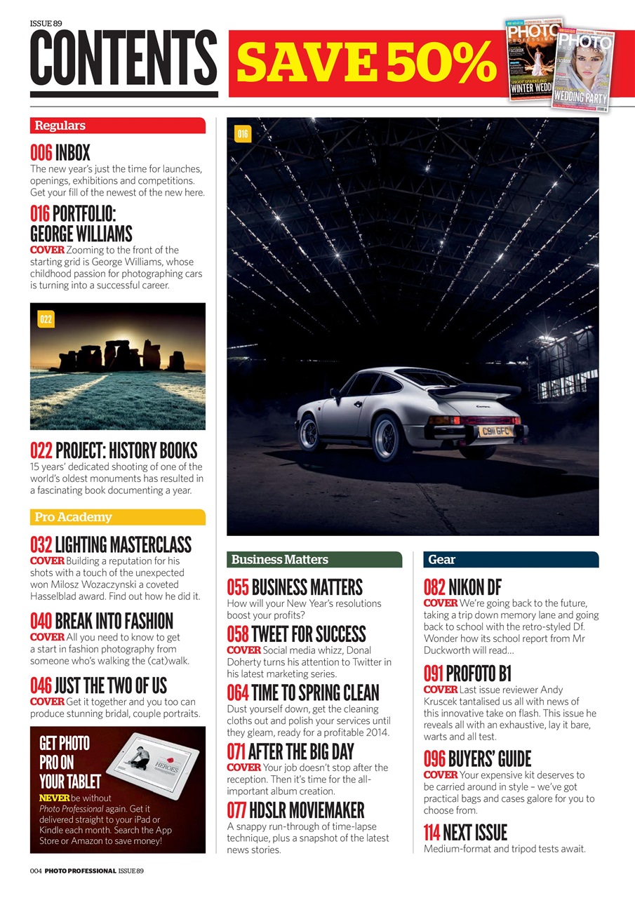 Professional Photo Preview Pages