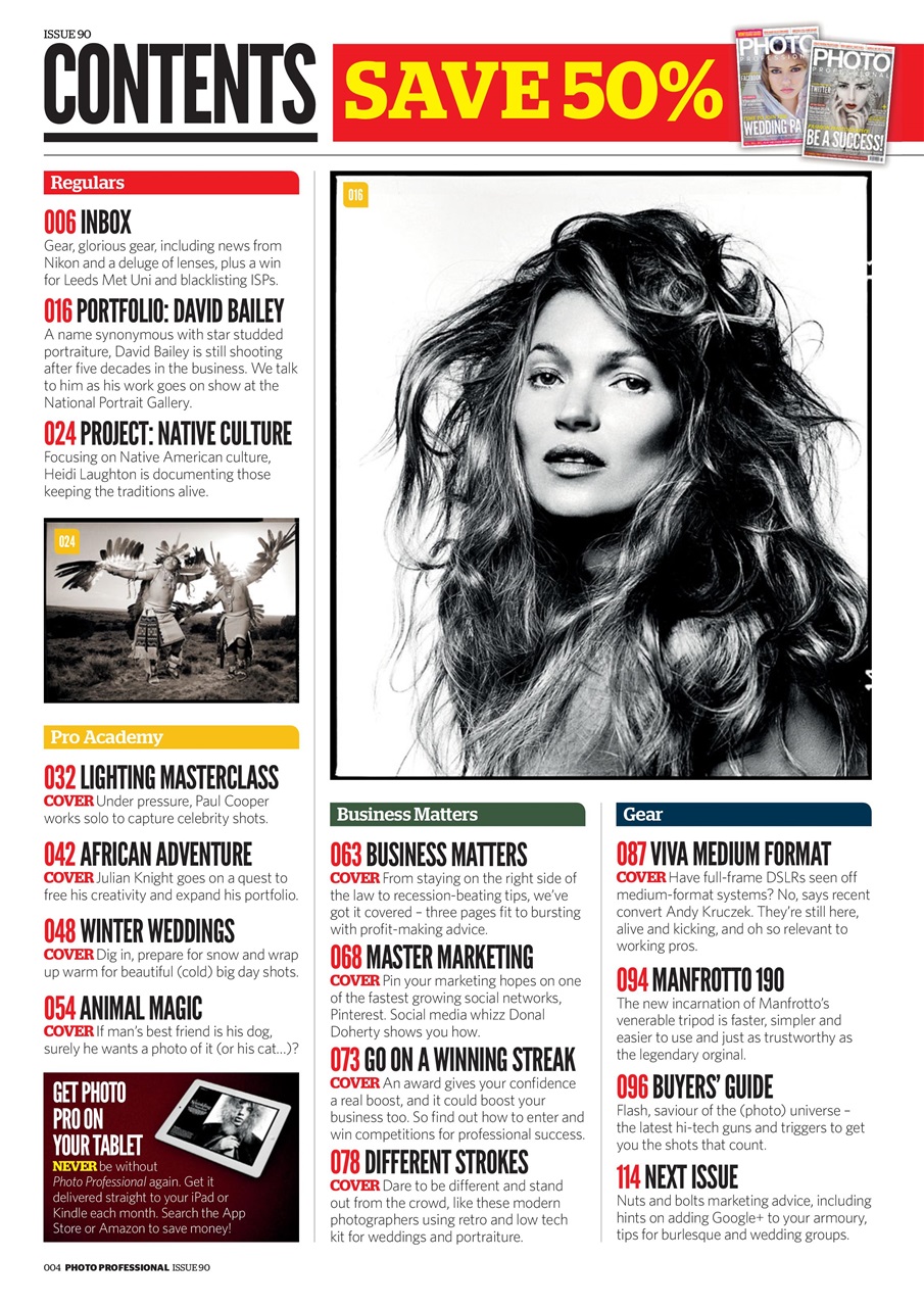 Professional Photo Preview Pages