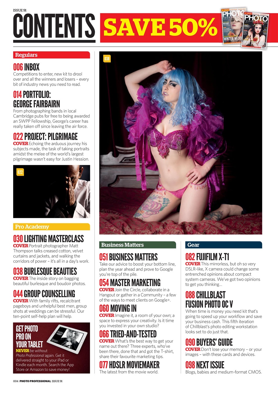 Professional Photo Preview Pages