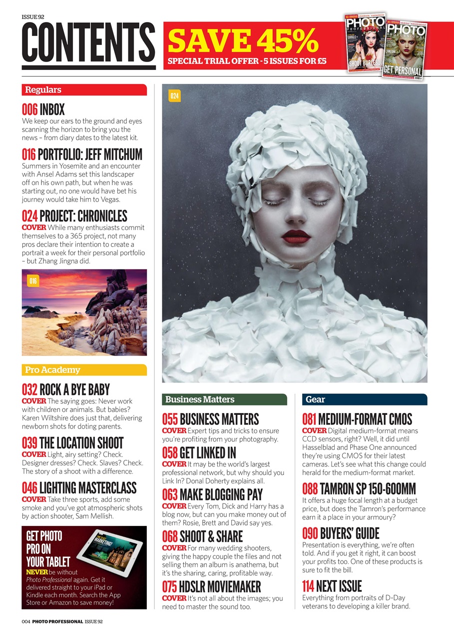 Professional Photo Preview Pages