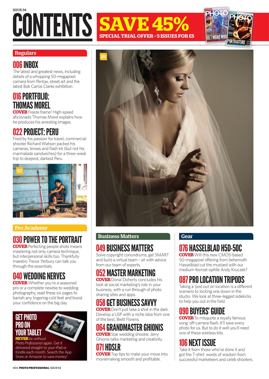 Professional Photo Preview Pages