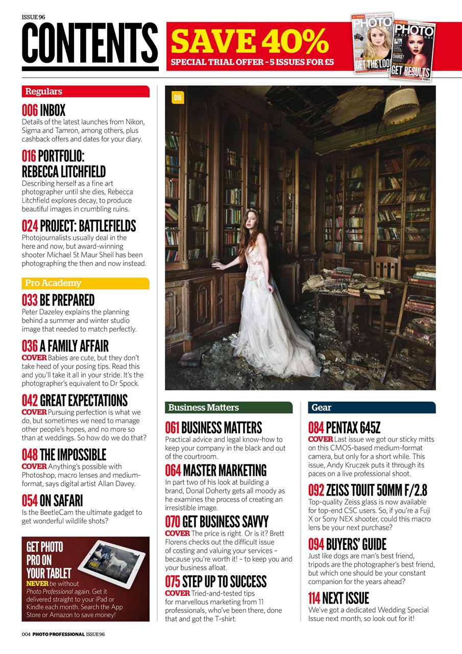 Professional Photo Preview Pages