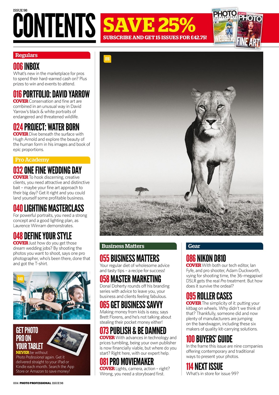 Professional Photo Preview Pages