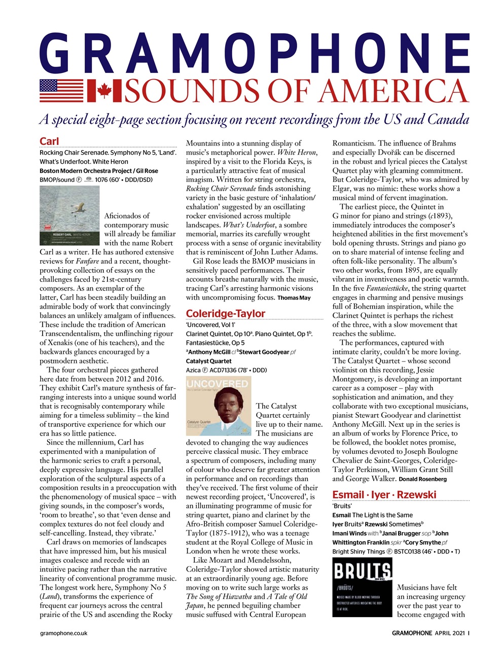 Gramophone Preview Pages