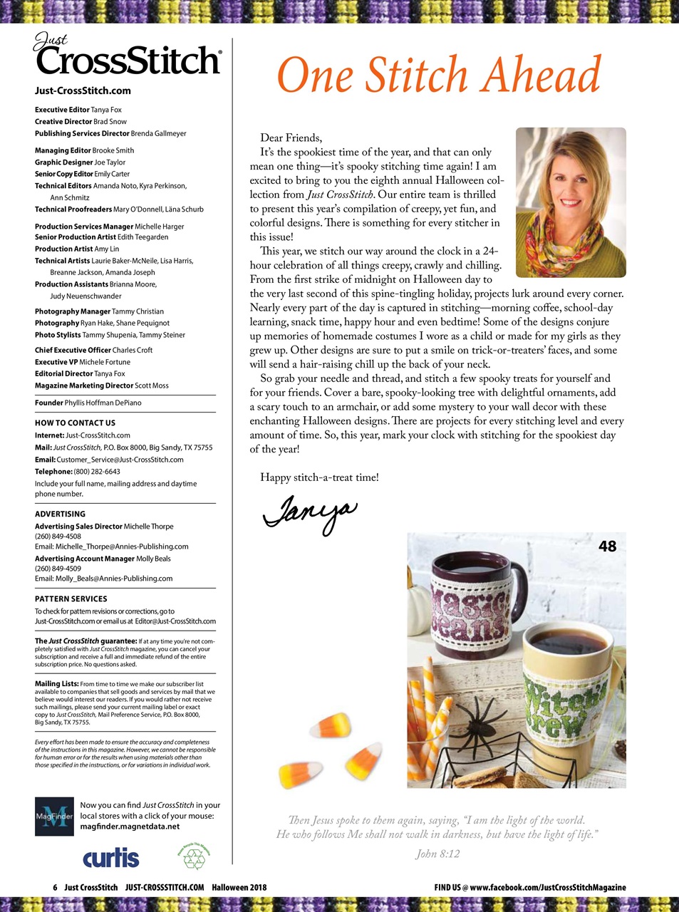 Just CrossStitch Preview Pages