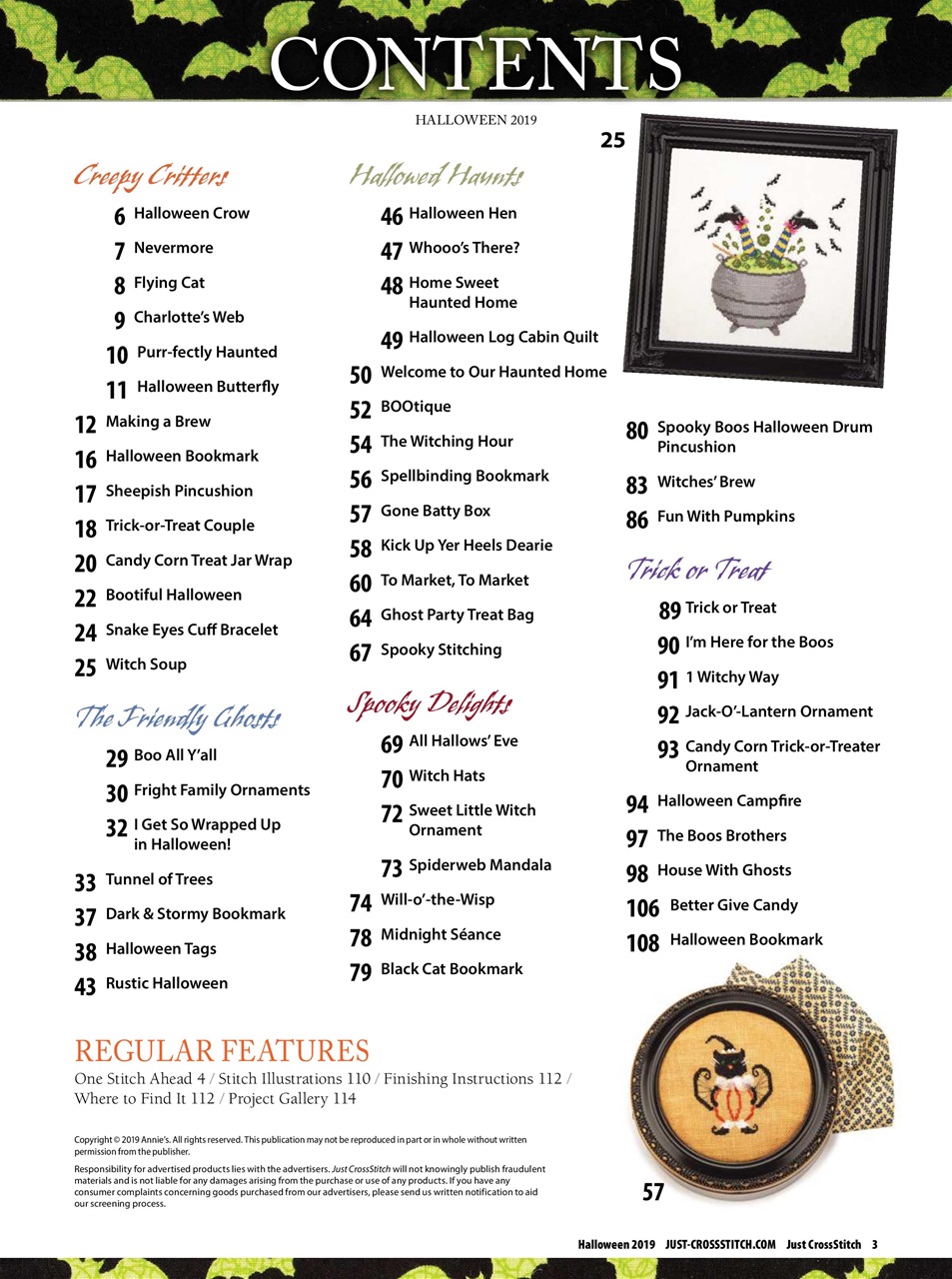 Just CrossStitch Preview Pages