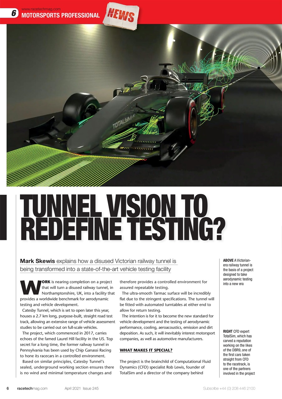 Race Tech Preview Pages