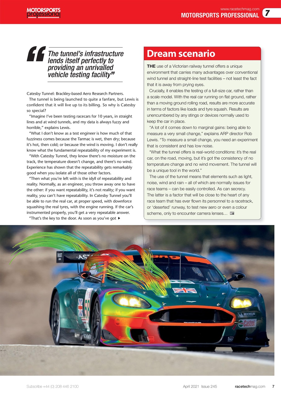 Race Tech Preview Pages