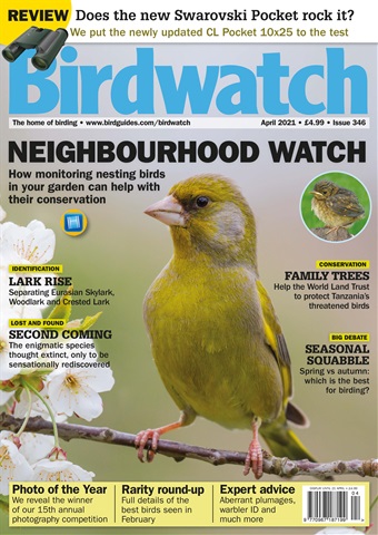 Birdwatch Magazine issue April 2021