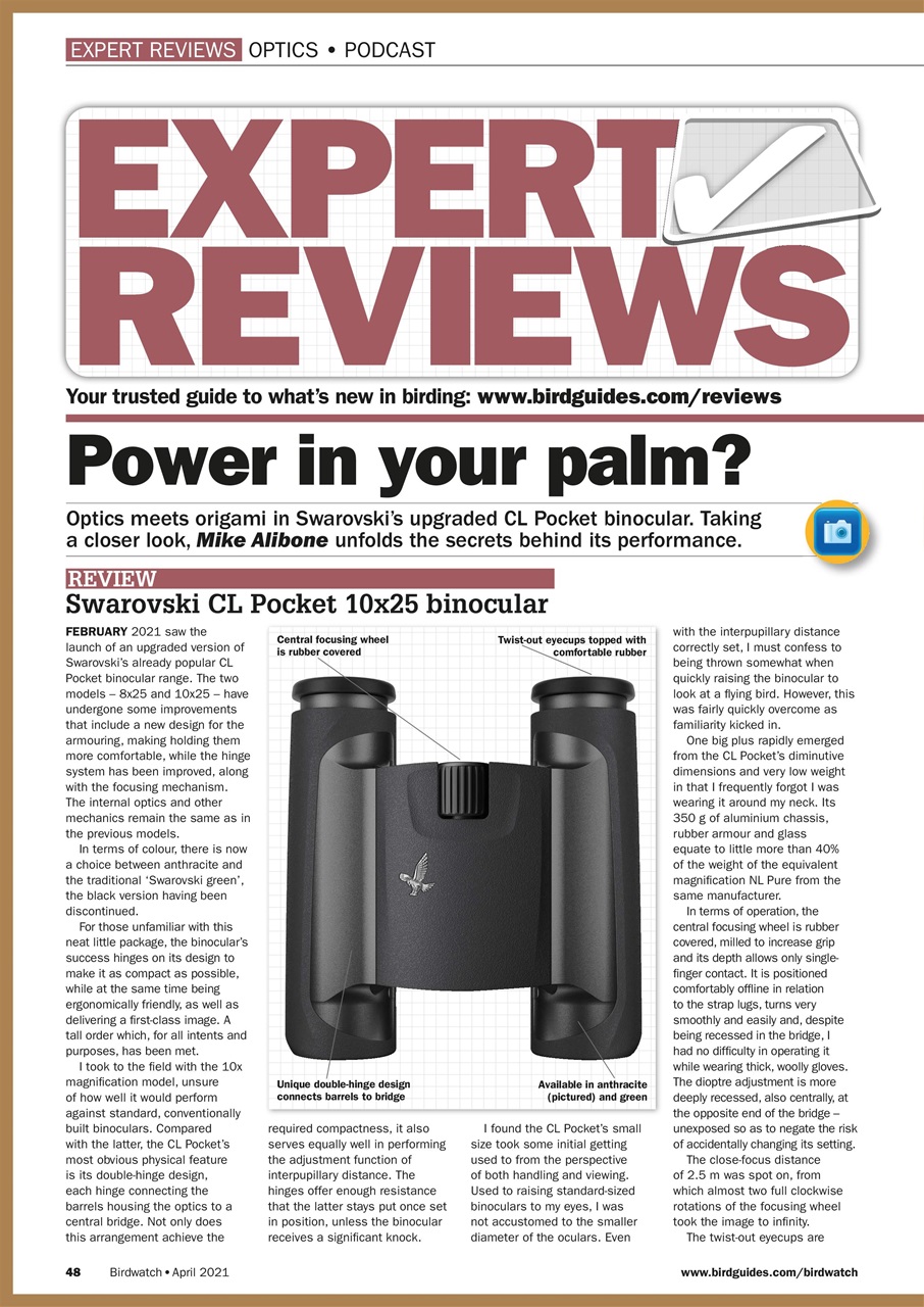 Birdwatch Magazine Preview Pages