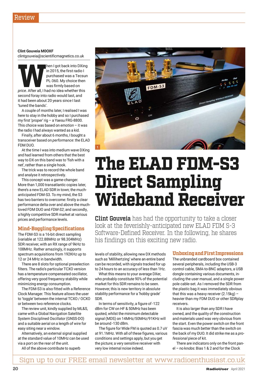 Radio User Preview Pages