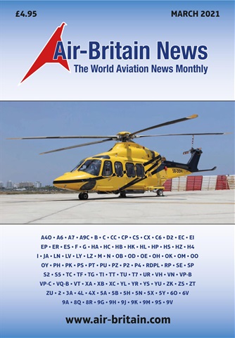 Air Britain News issue March 2021