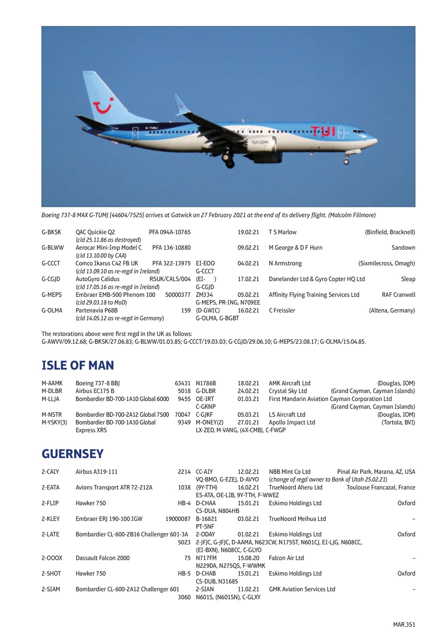 Air Britain News Preview Pages
