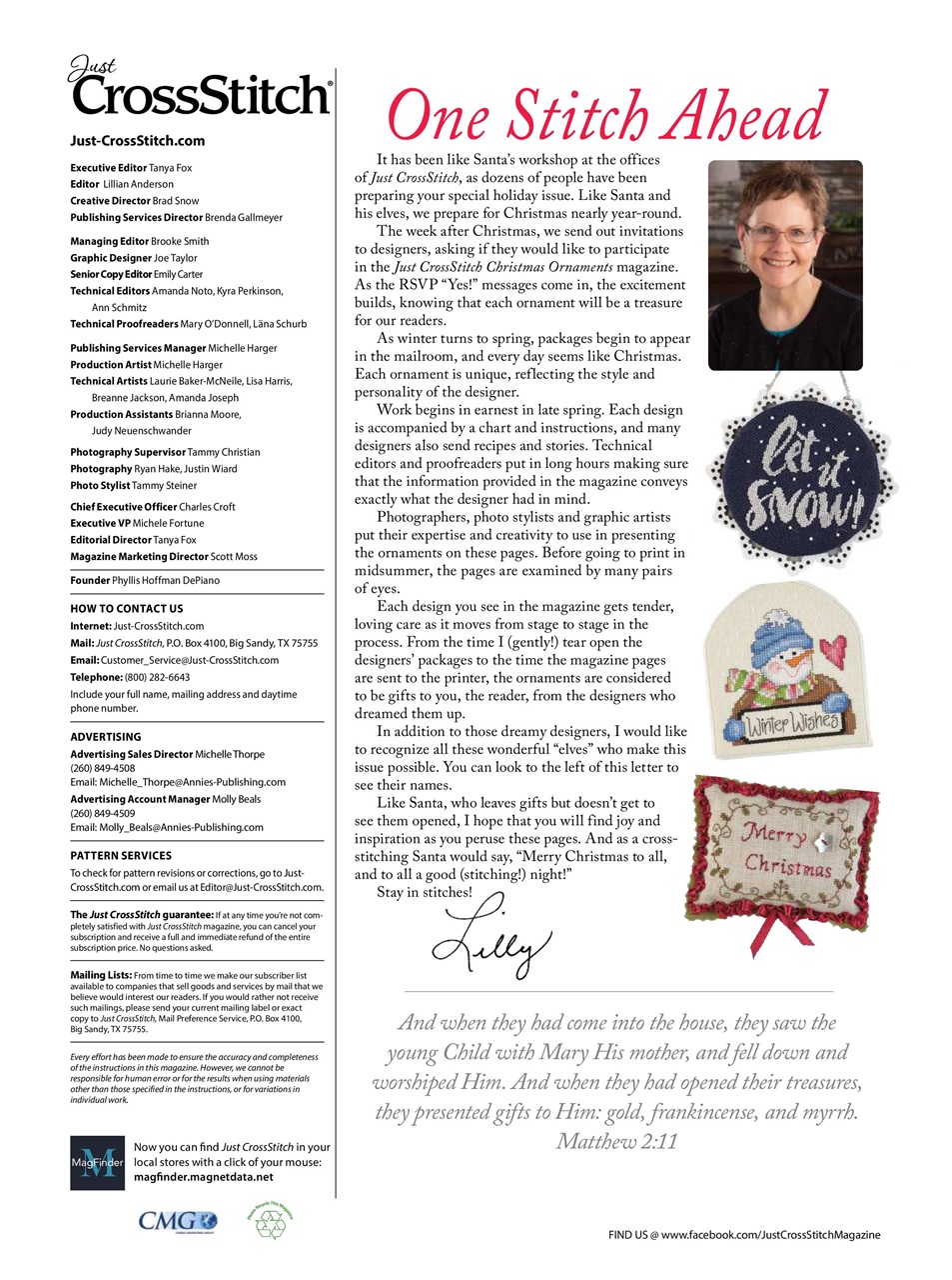 Just CrossStitch Preview Pages