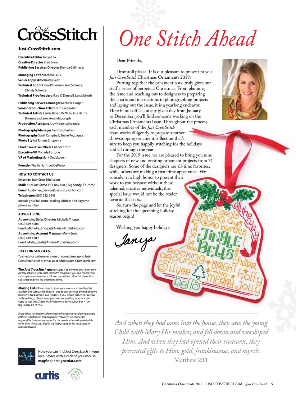 Just CrossStitch Preview Pages