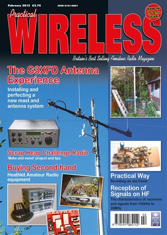 Practical Wireless issue February 2013
