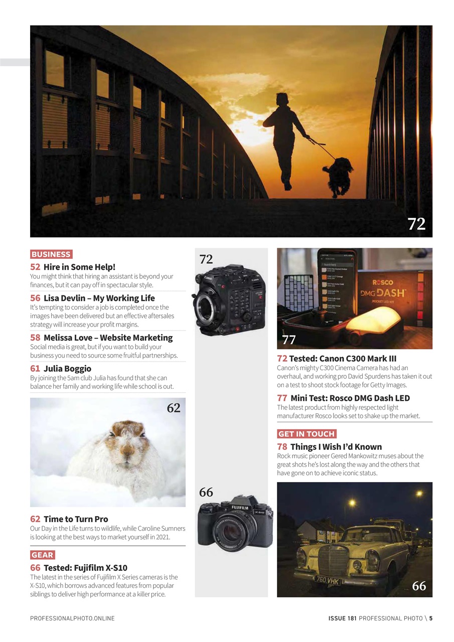 Professional Photo Preview Pages